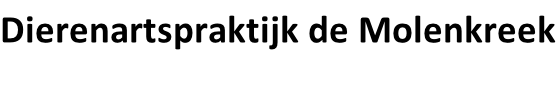 Logo van Dierenartspraktijk De Molenkreek