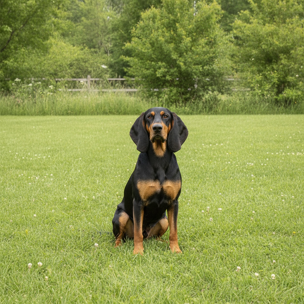 Black And Tan Coonhound afbeelding