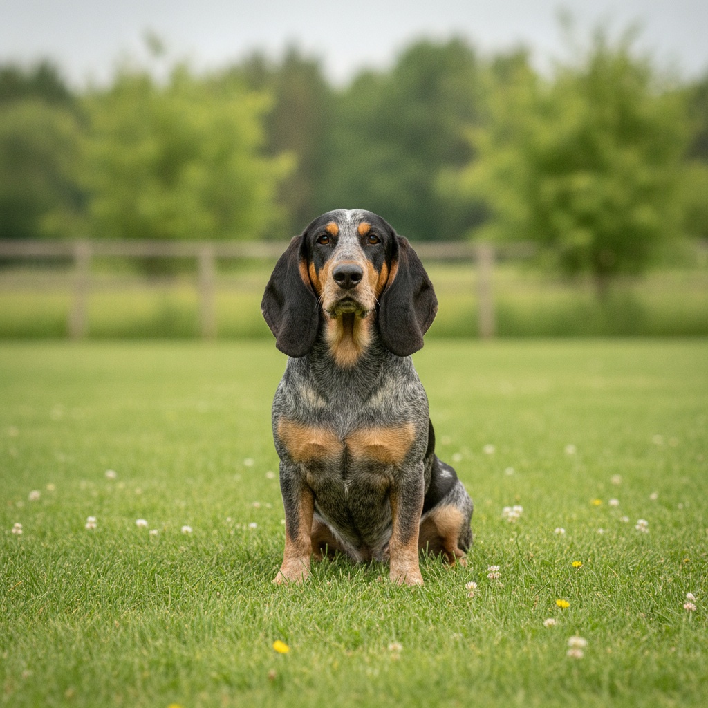 Blauwe Basset van de Gascogne