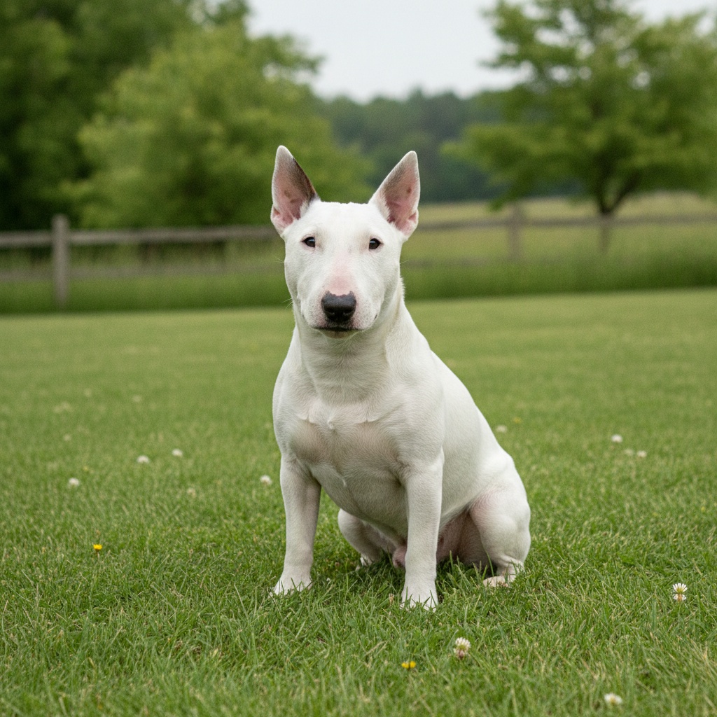 Bull Terrier Miniatura afbeelding