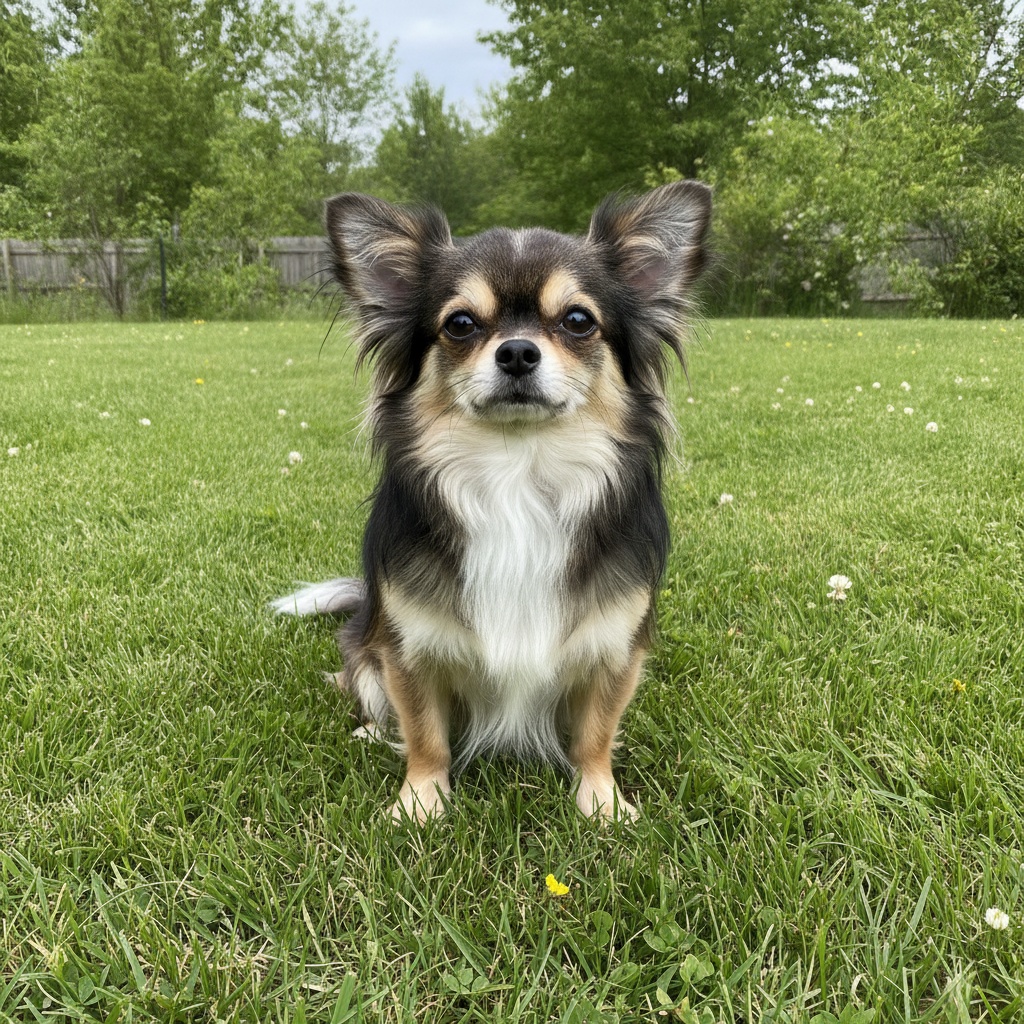 Chihuahua langhaar afbeelding