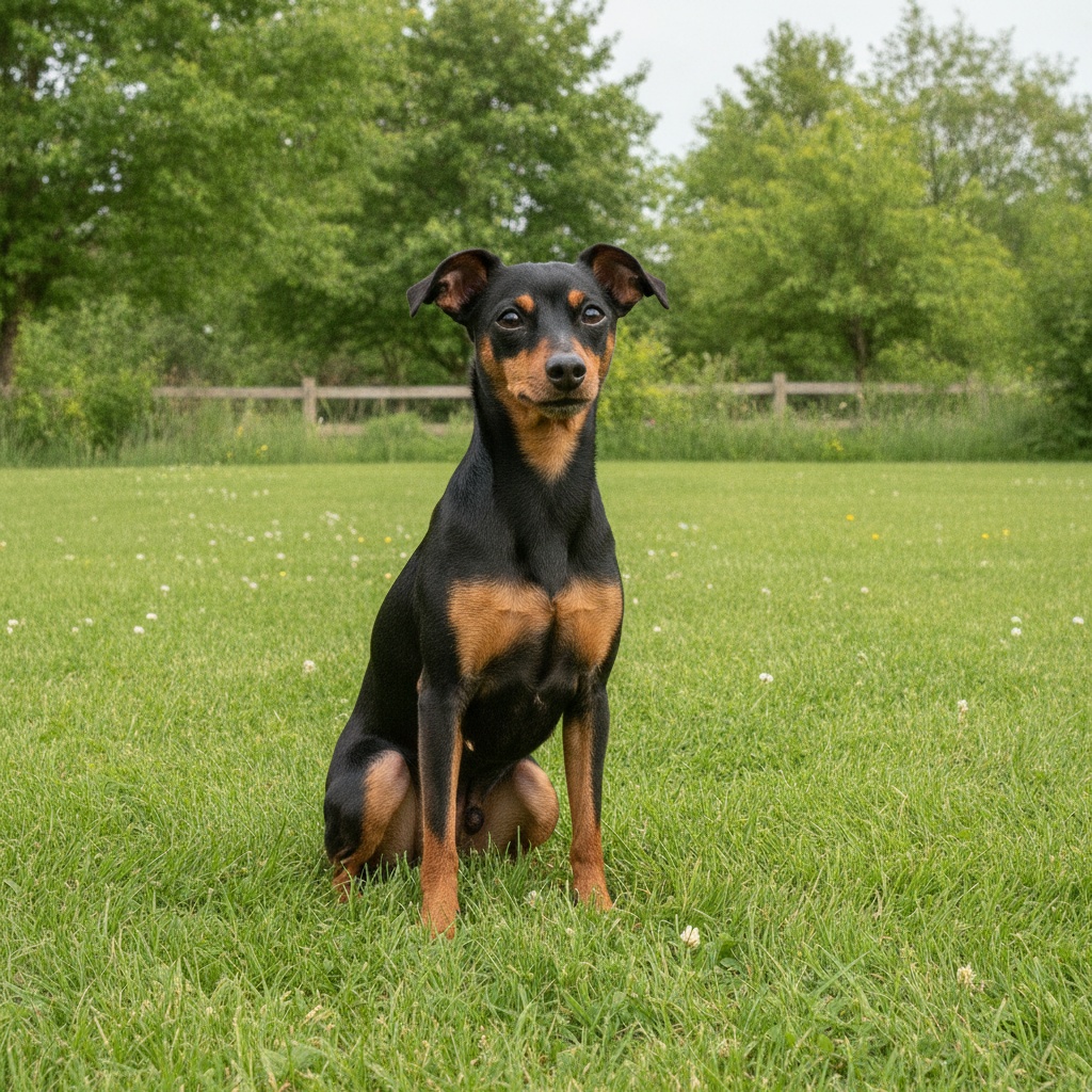 Engelse Toyterriër (Black and Tan)