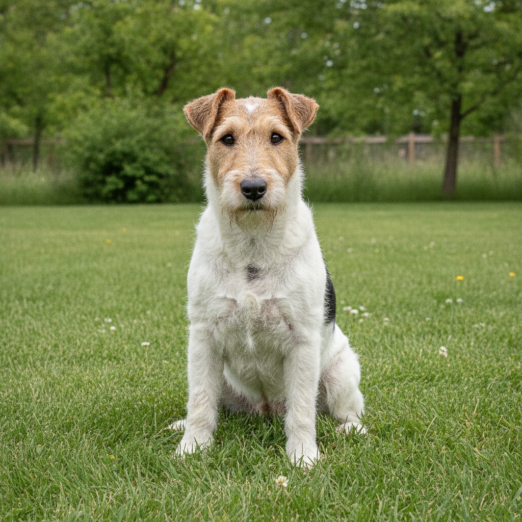 Fox Terrier A Poil Dur afbeelding
