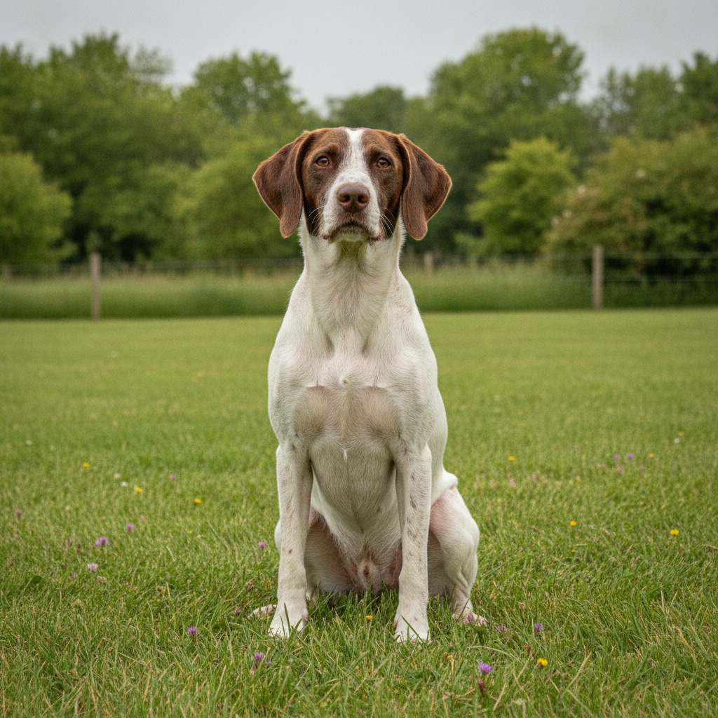 Franse staande hond (type Pyreneeën)
