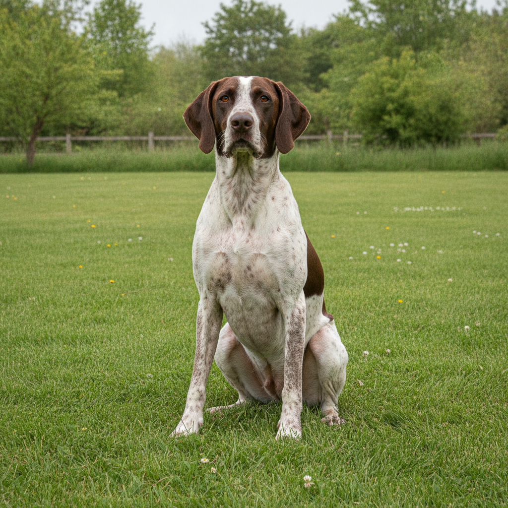 French Pointing Dog Gascogne Type afbeelding